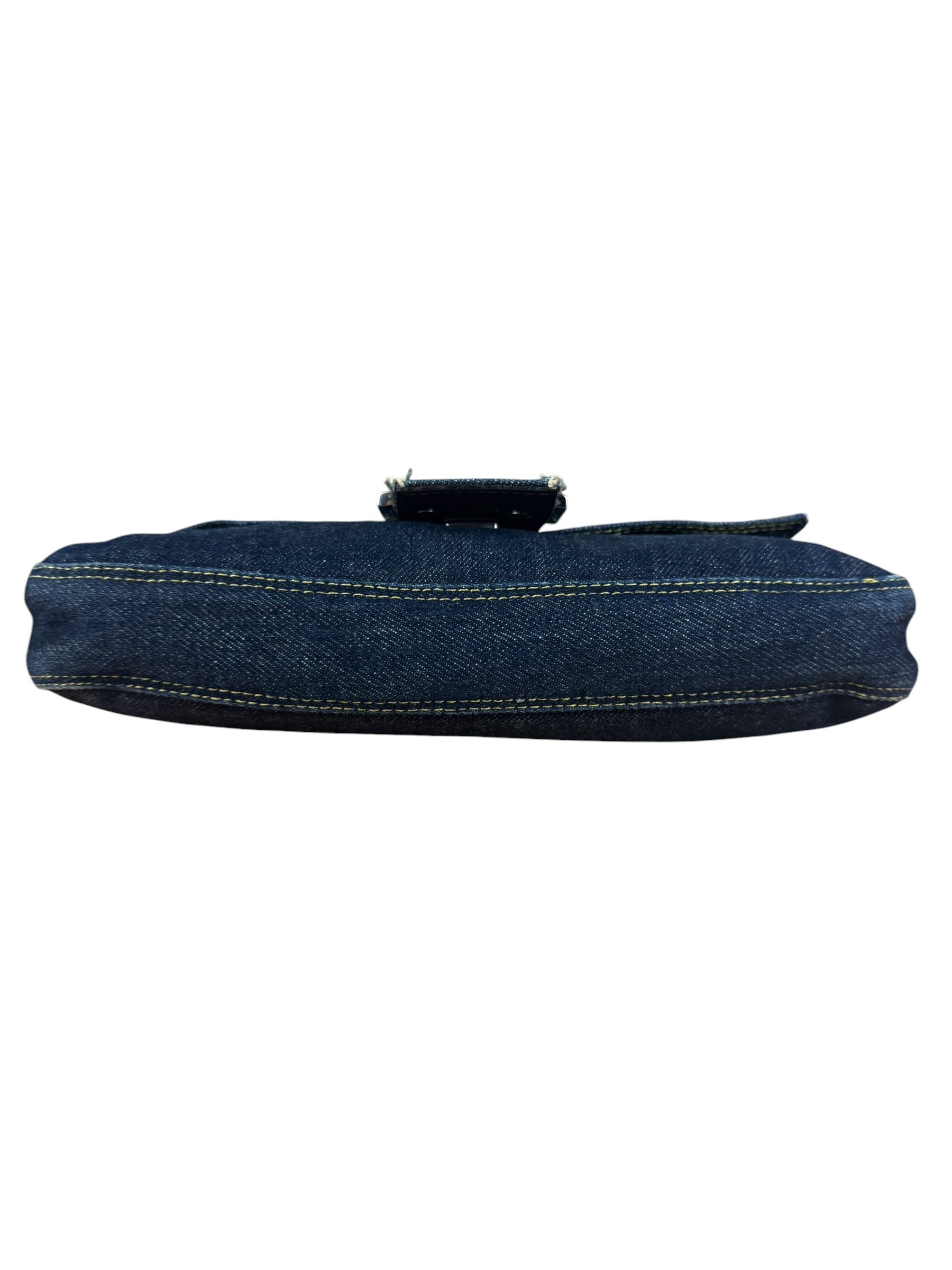 Fendi Vintage Dark Denim Baguette