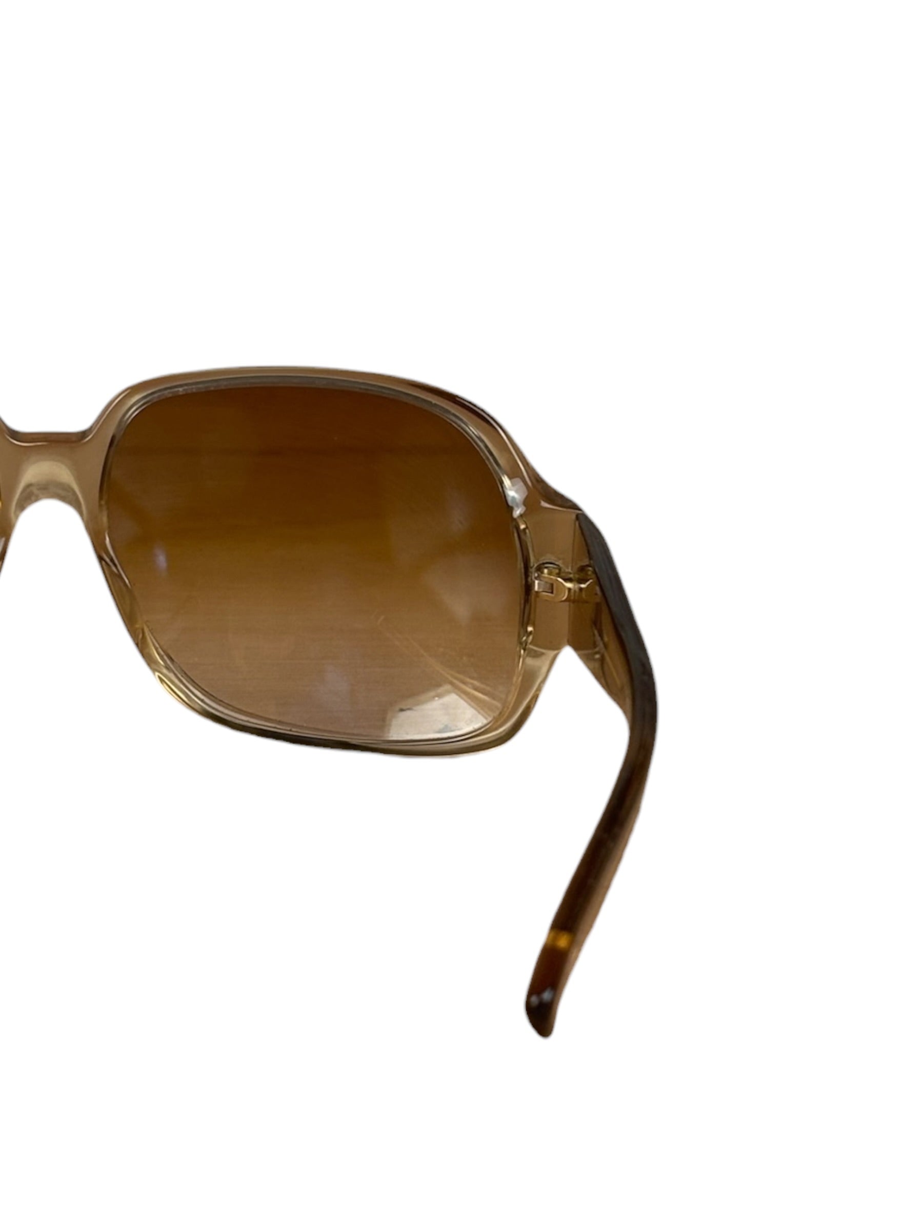 Gucci Vintage Gold Square Frame Sunglasses