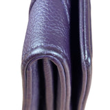 Christian Dior Purple Leather Diorama Wallet on Chain Bag