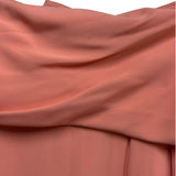 Fendi Salmon-Toned Pleated Vintage Skirt