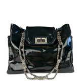 Chanel Green Patent Lambskin Reissue Venetian Mademoiselle Chain Flap Bag 2008