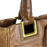 Prada Brown Leather 2Way Bag