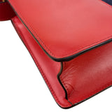 Gucci Red Leather Sylvie Shoulder Bag