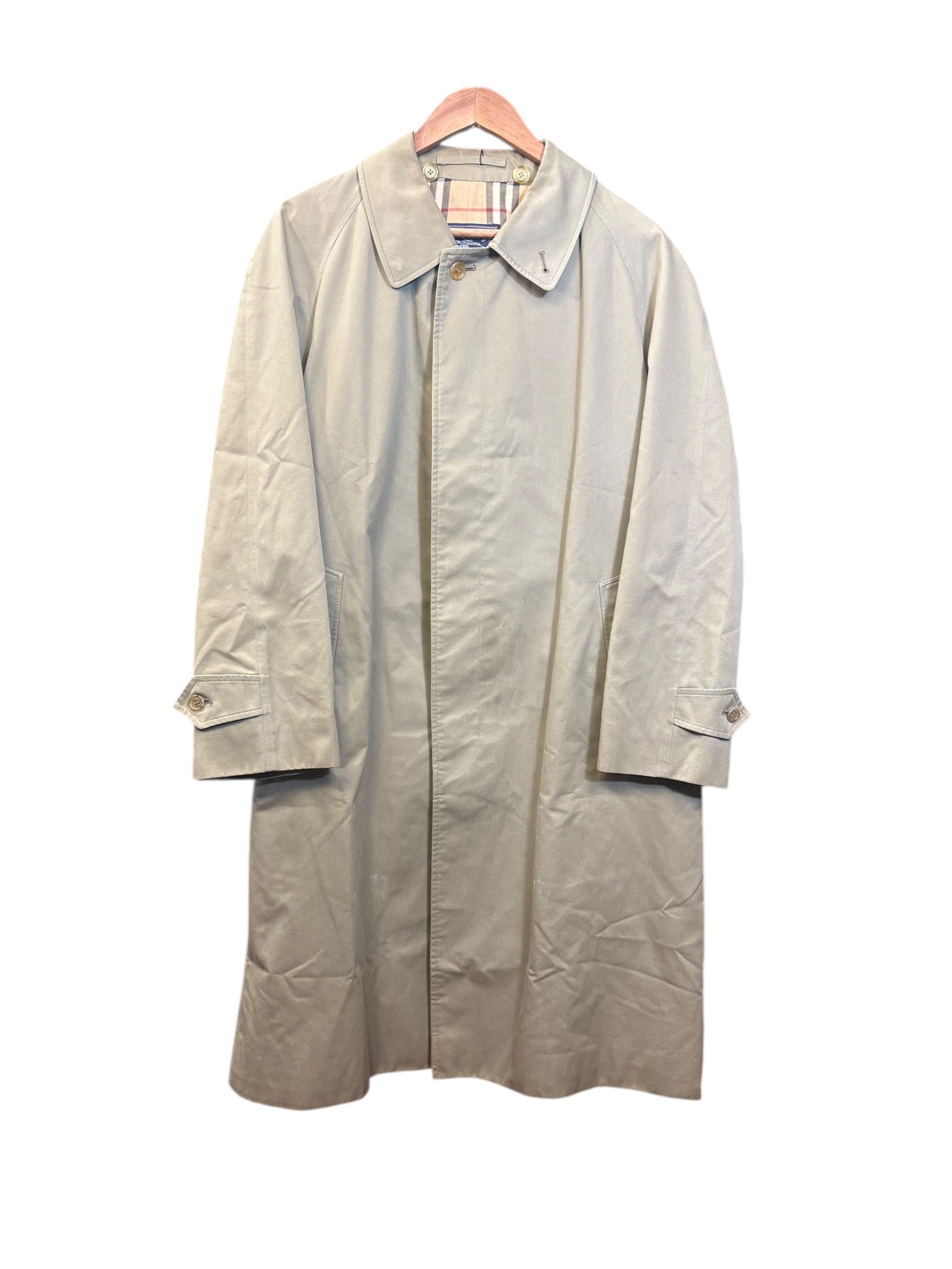 Burberry Vintage Dark Khaki Trench Coat