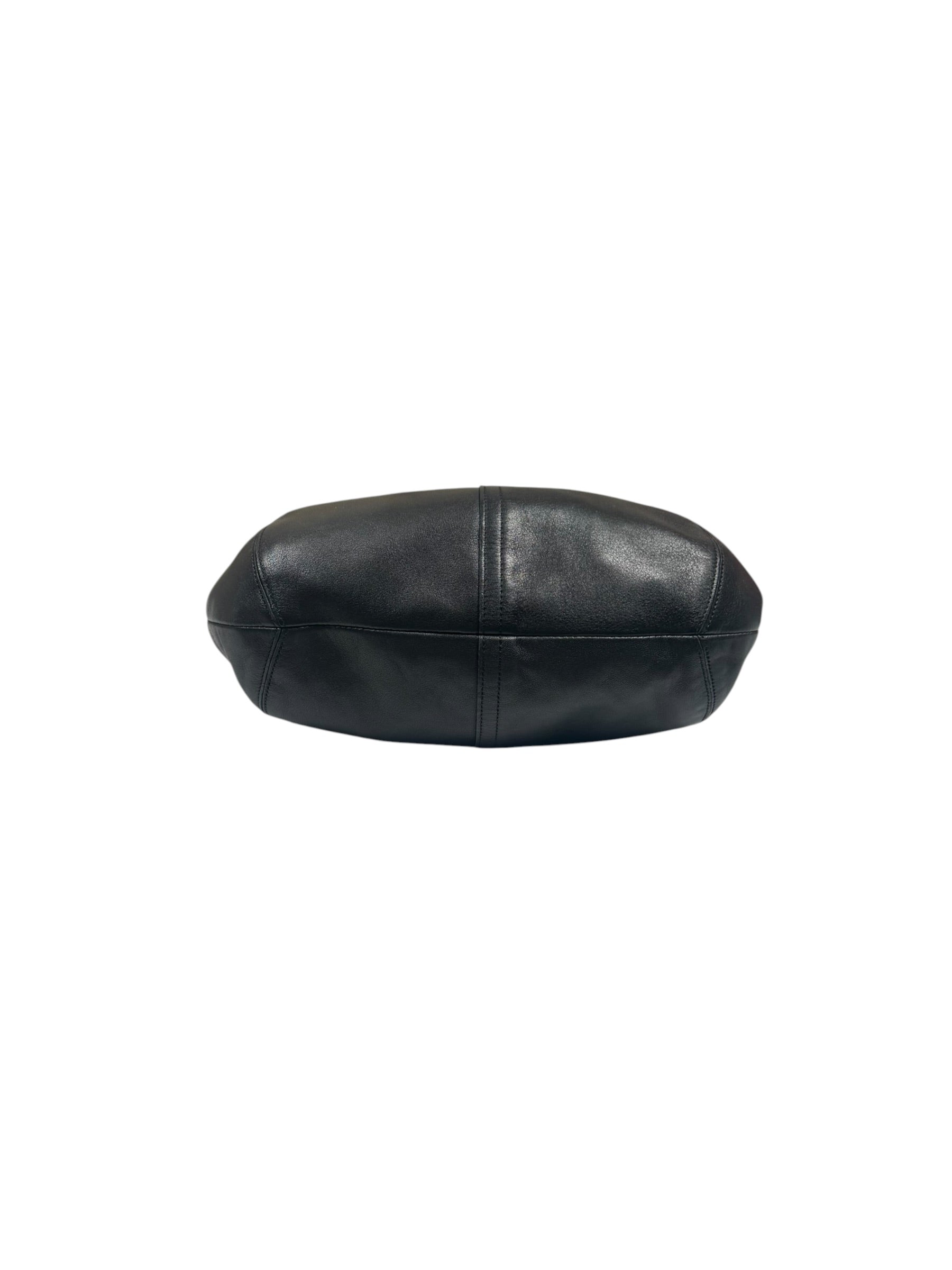 Coach Black Leather Ergo Hobo Bag