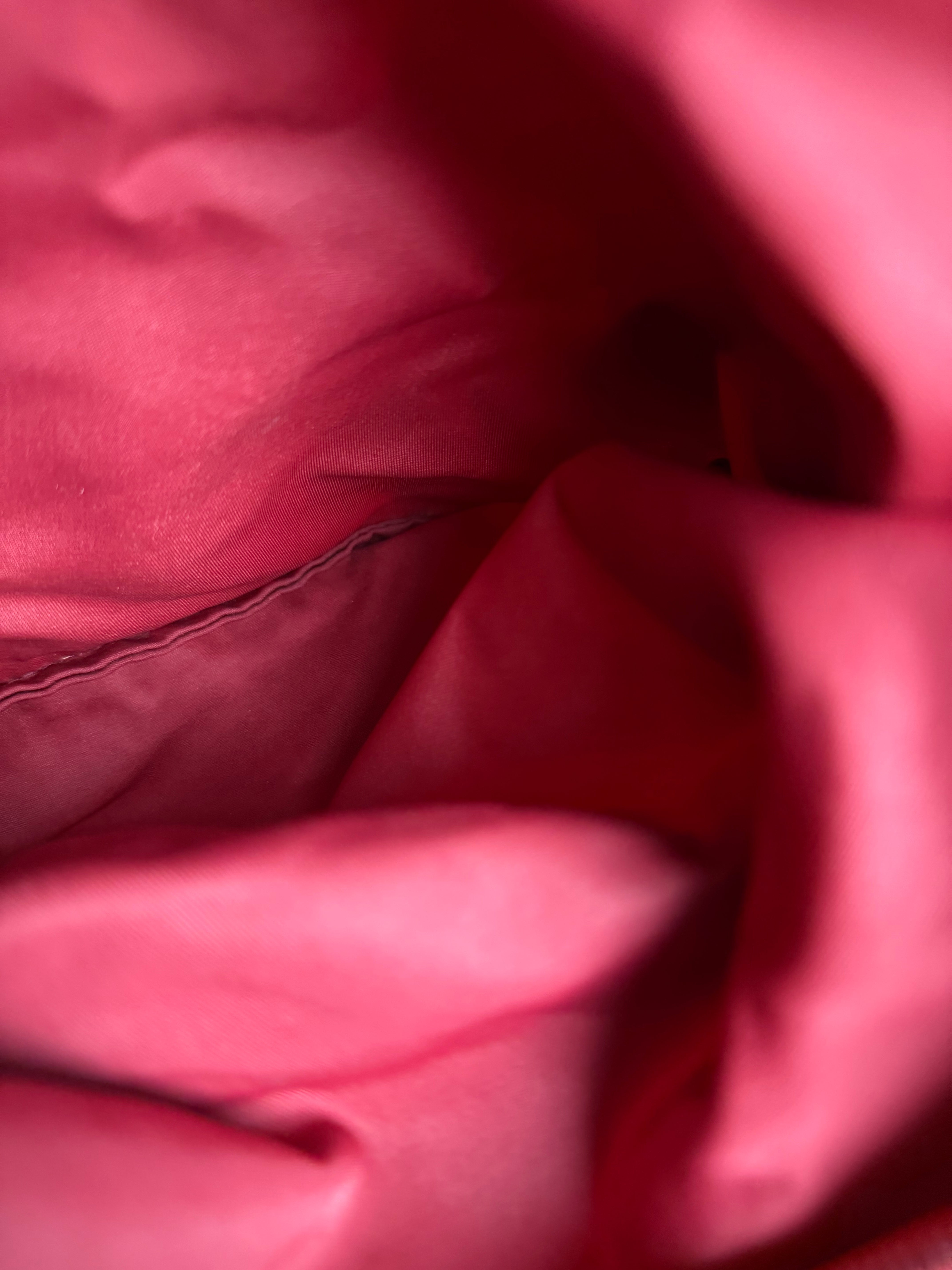 Prada Nylon Crossbody Bag Red