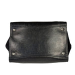 Prada Black Leather/Suede Shoulder Bag