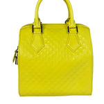 Louis Vuitton Yellow Damier Facette Cube Speedy 20