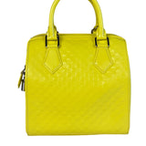 Louis Vuitton Yellow Damier Facette Cube Speedy 20