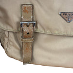 Prada Khaki Tessuto Nylon Messenger