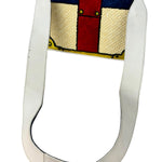 Prada Multicolor Velvet/Leather Trim Trompe L'oeil Cahier Crossbody Bag
