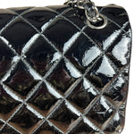 Chanel Black Patent Leather Classic Flap Bag ('08-'09)