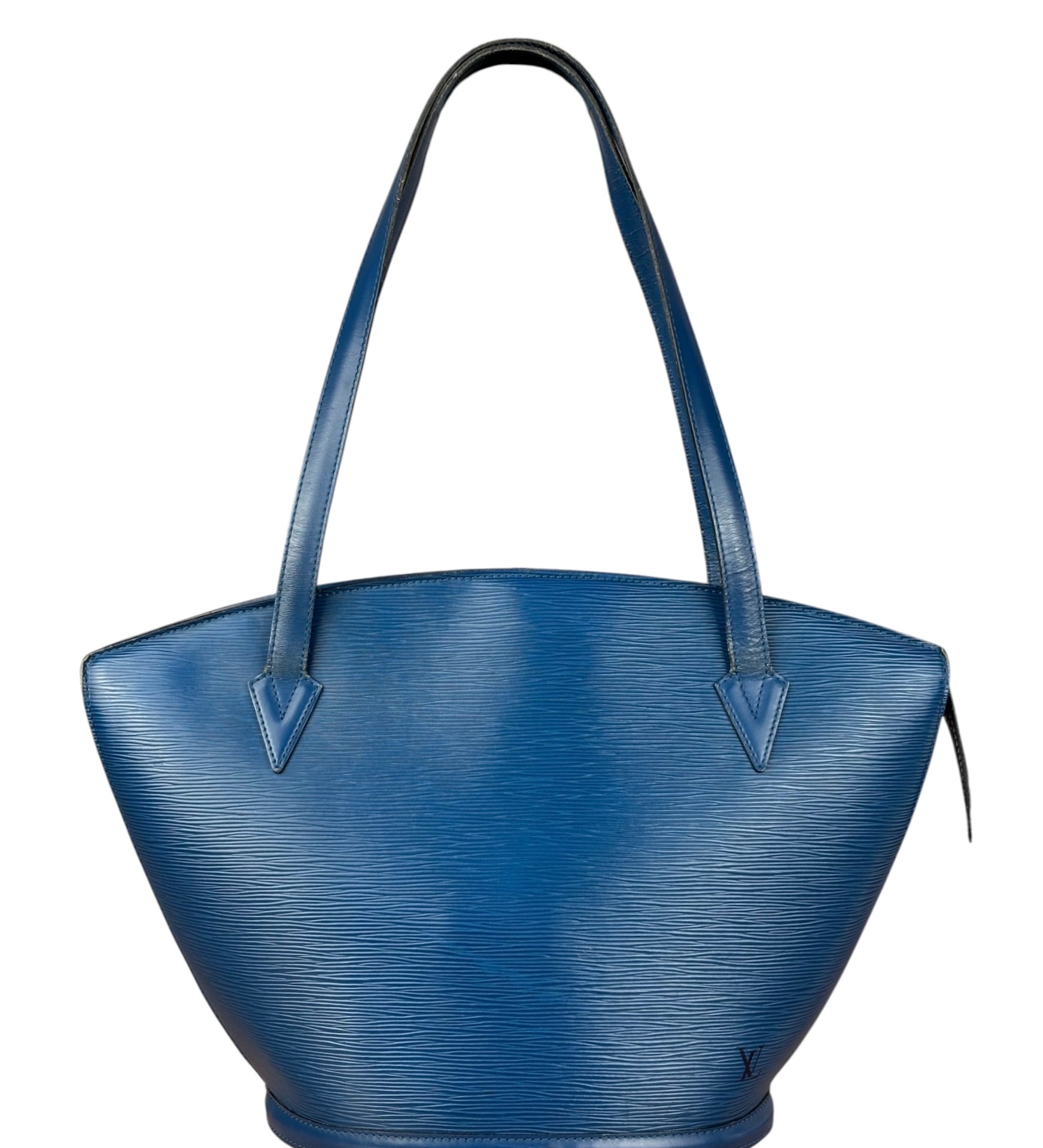 Louis Vuitton Blue Epi Saint Jacques GM Shoulder Bag