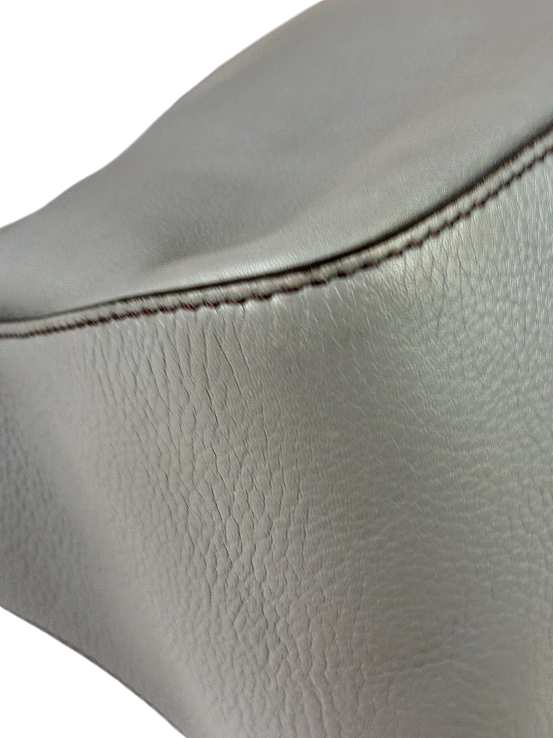 Fendi Grey Leather Flap Bag