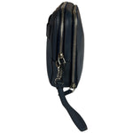 Prada Navy Blue Leather Camera Bag