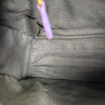 Balenciaga Purple Lambskin Moto City Two-Way Bag