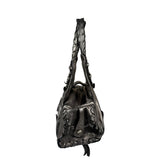 Chloe Metallic Silver Silverado Handbag