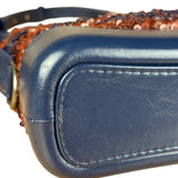 Chanel Gabrielle Small Sequin Hobo Bag Navy 2018