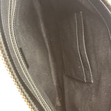 Gucci Grey/Black Leather Trim GG Supreme Canvas Crossbody Bag