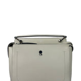 Fendi Cream Leather Latte Two-Way Bag