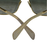 Celine Gold Tone Square Aviator Sunglasses CL41808/S