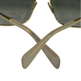 Celine Gold Tone Square Aviator Sunglasses CL41808/S