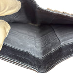 Prada Black Saffiano Leather Compact Wallet