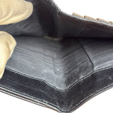 Prada Black Saffiano Leather Compact Wallet
