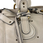 Chloe Beige Leather Paddington Shoulder Bag