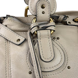 Chloe Beige Leather Paddington Shoulder Bag