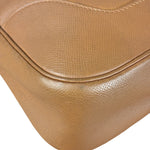 Hermes Vintage Tan Brown Leather Shoulder Bag