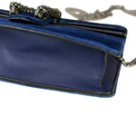Gucci Blue Velvet Mini Dionysus Chain Bag