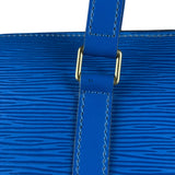 Louis Vuitton Blue Epi Soufflot Handbag