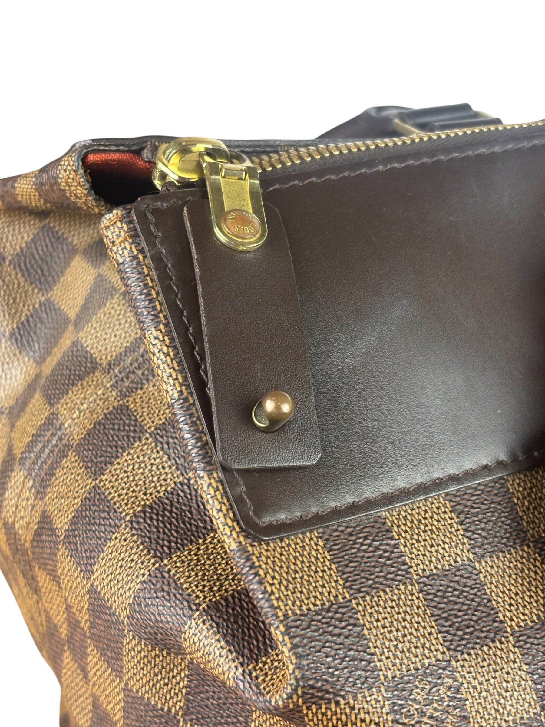 Louis Vuitton Damier Ebene Greenwich Travel Handbag GM