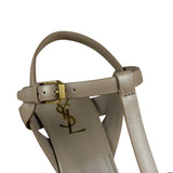 Saint Laurent King Palm Heels Beige
