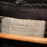 Saga Mink Vintage Black Fur Coat