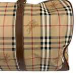 Burberry Vintage House Check Duffel Bag