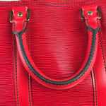 Louis Vuitton Red Epi Keepall 45