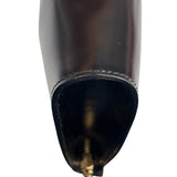 Salvatore Ferragamo Vintage Black Gancini Leather Baguette