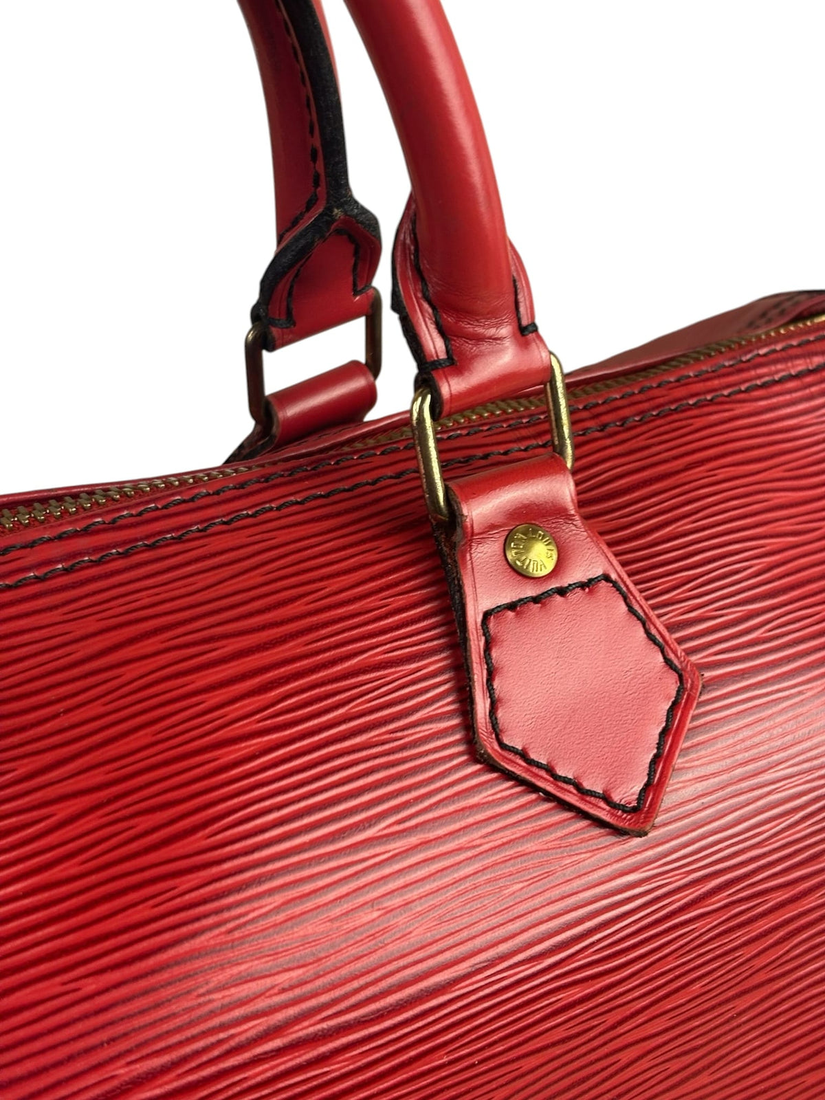 Louis Vuitton Red Epi Leather Speedy 30