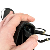 Prada Saffiano Lux Bow Crossbody Wallet