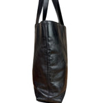 Chanel Black Lambskin CC Swirl Pattern Tote 2000