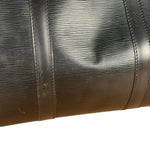 Louis Vuitton Noir Epi Leather Keepall 55