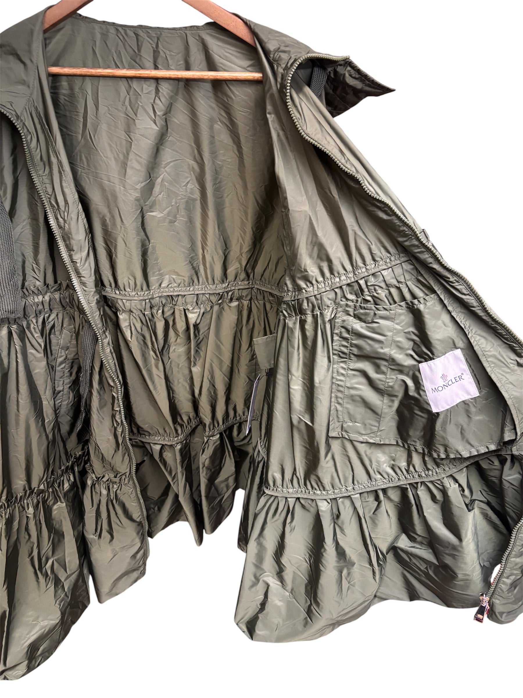 Moncler Turquoise Long Jacket