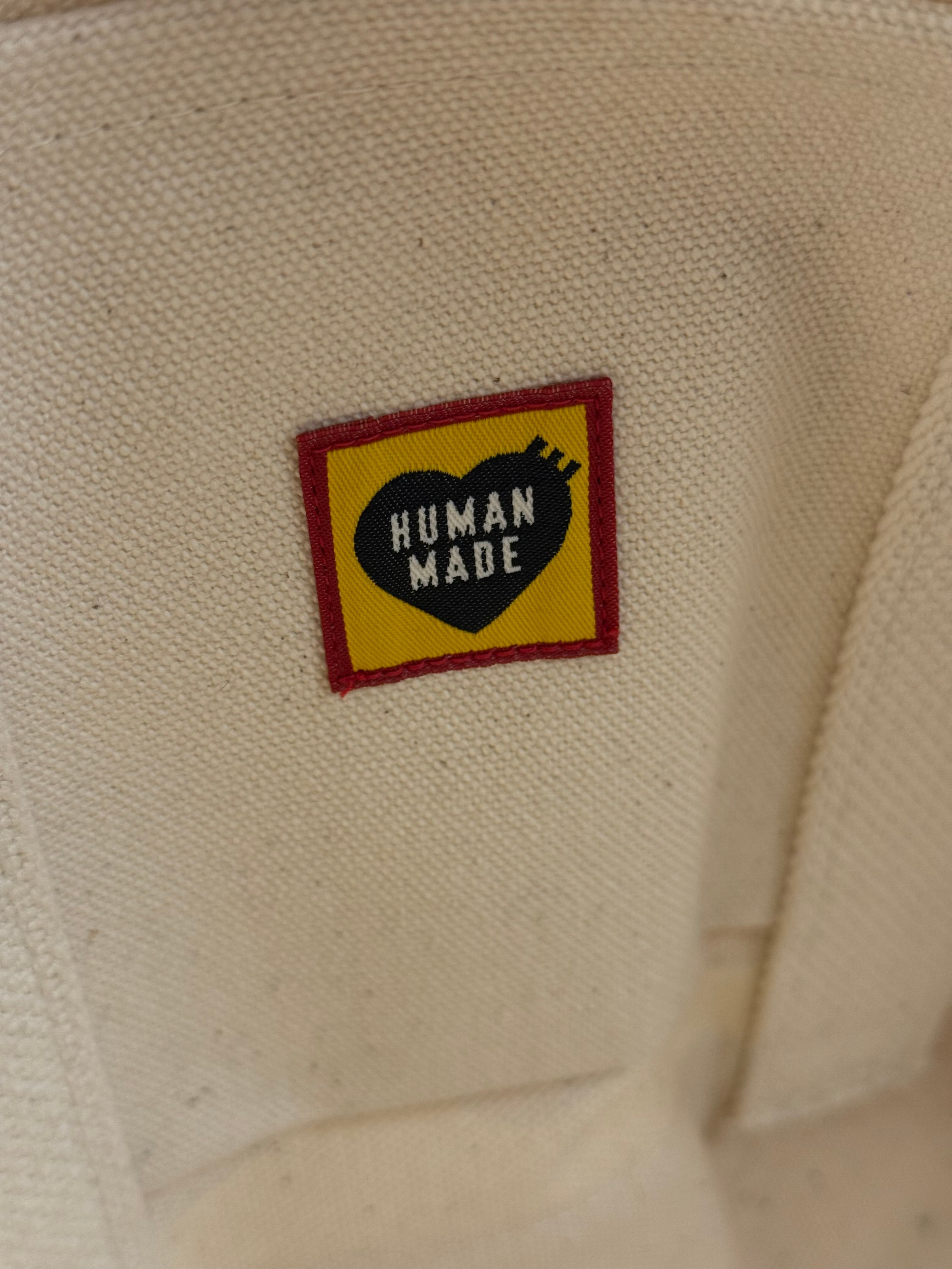 Human Made X KAWS Small Canvas Tote Bag