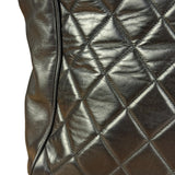 Chanel Black Quilted Leather Chain Shoulder Tote '94-'96