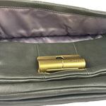 Coach Dark Green Leather Kristin Willow Shoulder Bag