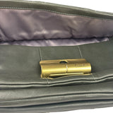 Coach Dark Green Leather Kristin Willow Shoulder Bag