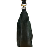 Prada Shoulder Bag Green Canvas Strap