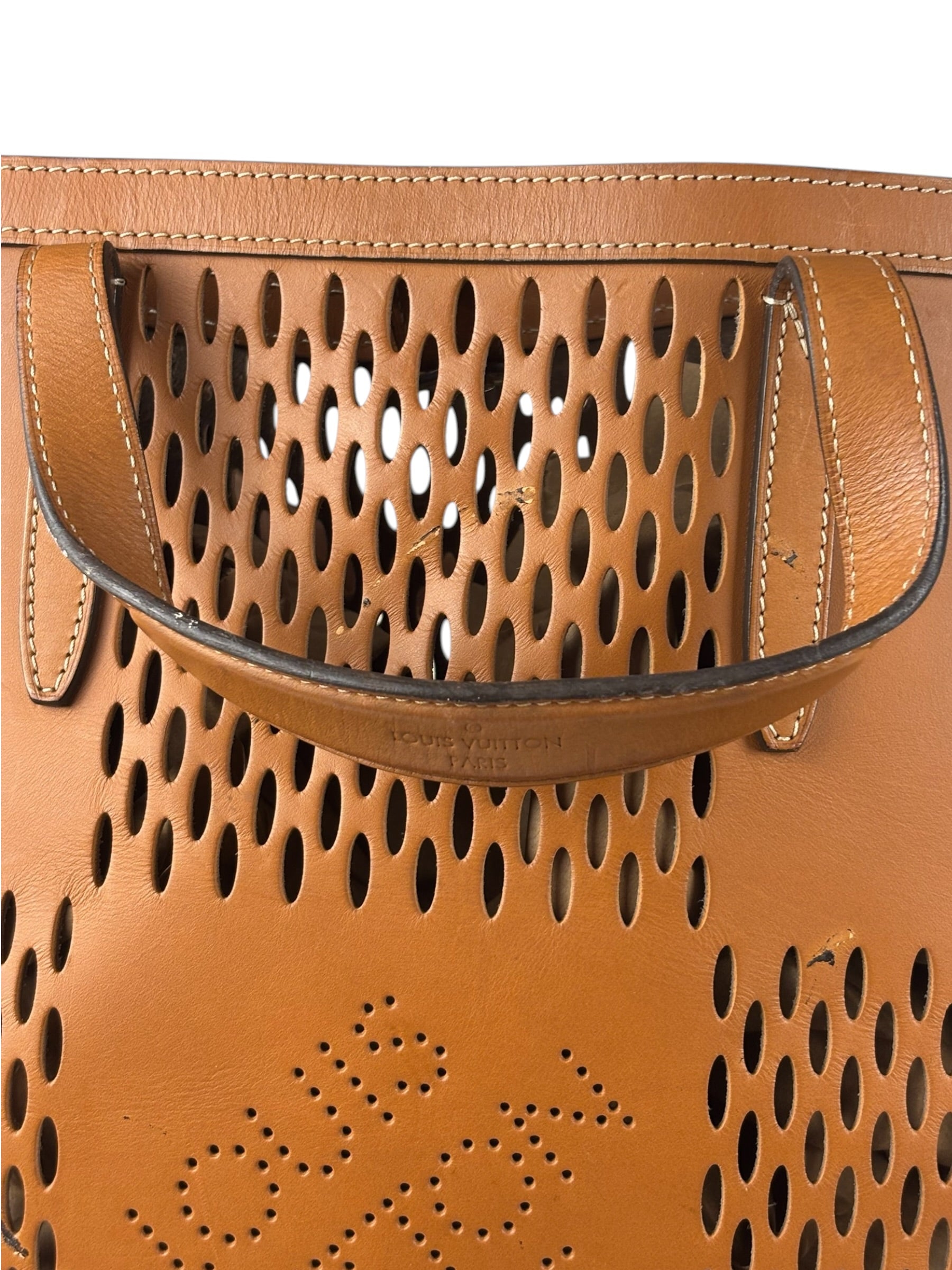 Louis Vuitton Cognac Damier Nomade Oversized Tote